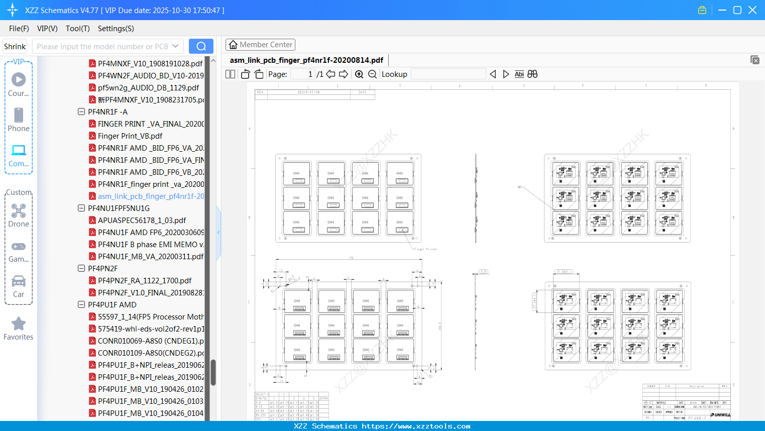 Laptop Mechrevo Asm_link_pcb_finger_pf4nr1f-20200814